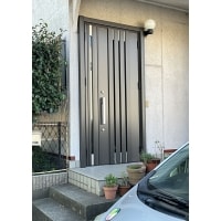 大和市 戸建住宅 玄関ドア改修工事