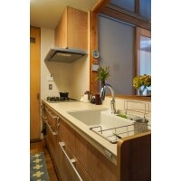 造り付けキッチンを収納力抜群のシステムキッチンにリフォーム