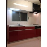 個性的なキッチンに仕上りました