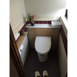 97.見た目すっきり収納力アップしたトイレ!