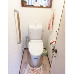 186.ゆったりとした洋式トイレへ