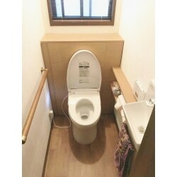 193.トイレの手すりの高さにこだわりました