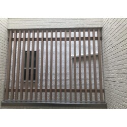 285.アルミ格子設置工事