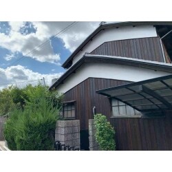 365.焼杉板の外壁改修工事