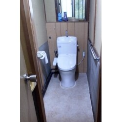 371.お手入れしやすいトイレに！
