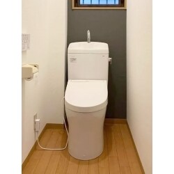 背面をアクセントクロスにしたことで、空間の雰囲気が変わりました！