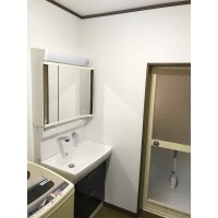 130.清潔感のある明るい洗面所に!