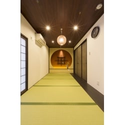 日本らしいデザインの民泊施設になりました。

