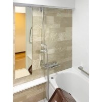 589.将来を考えて手すり付きの快適オシャレな浴室をお得に!