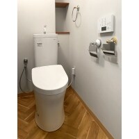 592.お掃除も楽に!明るくオシャレにトイレリフォーム!