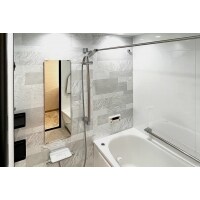 596.モノクロでシック!ホテルライクな水まわりリフォーム