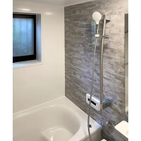 604.人気のアクセントパネルでオシャレであったか快適浴室へ