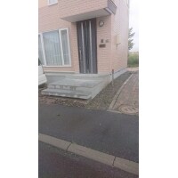 玄関の土間と軒天井の補修