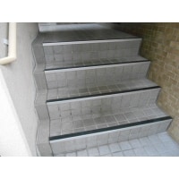 杉並区 マンション共用階段ノンスリップ取付工事