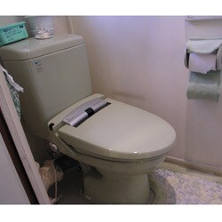 メンテナンスしやすいトイレに（どうせやるなら自動便ふた開閉）