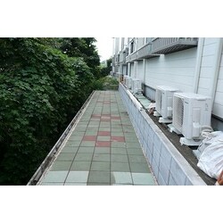 斜面崖　外構工事