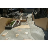 玄関までの楽しいアプローチ!