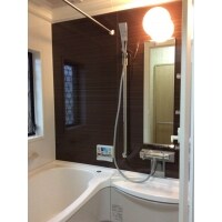 24時間対応の換気暖房乾燥機付き浴室ﾘﾌｫｰﾑで暖か。(茨城)