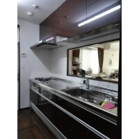 細部にこだわった、お掃除らくらくキッチン