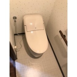 最新のトイレへ