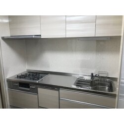 収納充実なキッチンです。