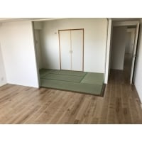 全フロアのフローリングを、エコな素材に張替えました。