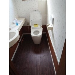 和式トイレを洋式トイレに交換工事