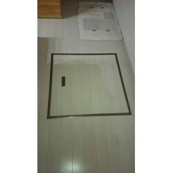 ホワイトでまとめたので、他の家具が引き立ちます。