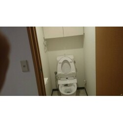 掃除しやすいフチレスに交換しました。