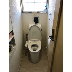 節水型トイレなので、水道代が安価になりました。
フチレスなので、お掃除がラクになりました。
