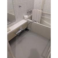 浴室(水栓金具と床シート交換)