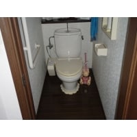 トイレ交換 クロス張替え工事