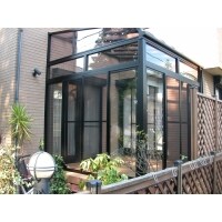 ウッドデッキとサンルーム工事