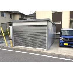 ガレージ新設で安全・安心確保