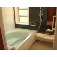 古くなった浴室をユニットバスに交換しました。