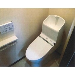 本体自体がスッキリとした新しいトイレに交換した為、大きくリフレッシュできました