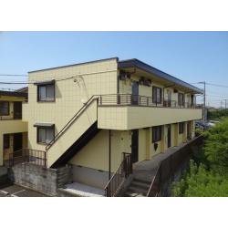 アステックペイント遮熱シリコン塗料を使用、 レモン色を使用しています。