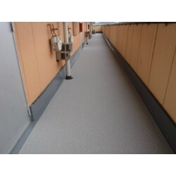 シート（外部用長尺シート）防水施工