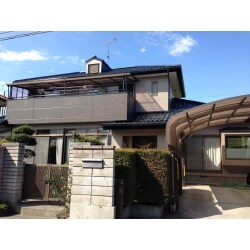 遮熱性･防水性に優れた塗装工事を行いました。屋根外壁の塗装はただ色を変えるだけでなく、防水性能を高めてお家を守ってくれる大切な作業です。お家の状態、塗装時期についてご相談下さい。