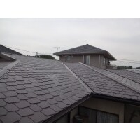 遮熱性に優れた塗料の屋根塗装工事