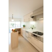 L型カウンター付キッチン