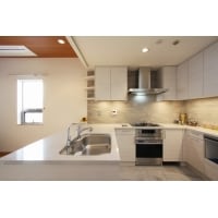 統一感のある造作家具とゴージャスキッチンのリフォーム