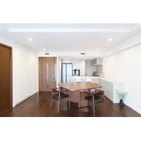 収納充実オープンキッチン