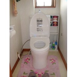 お掃除もラクラクなトイレの設置