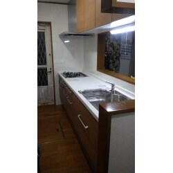 キッチン改修工事を行いました