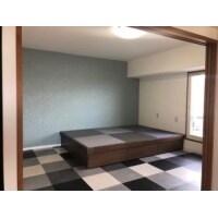 アクセントクロスを貼り分けたオシャレな内装事例