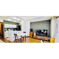 開放的なオープンキッチン