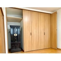 大阪市西淀川区の和室改修工事 仏壇の収納