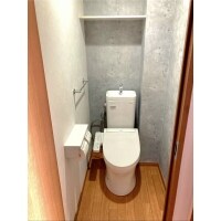 トイレ入替とネコ好きさんにはたまらないクロス