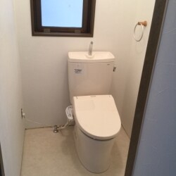 和式トイレから洋式トイレにリフォームしました。
